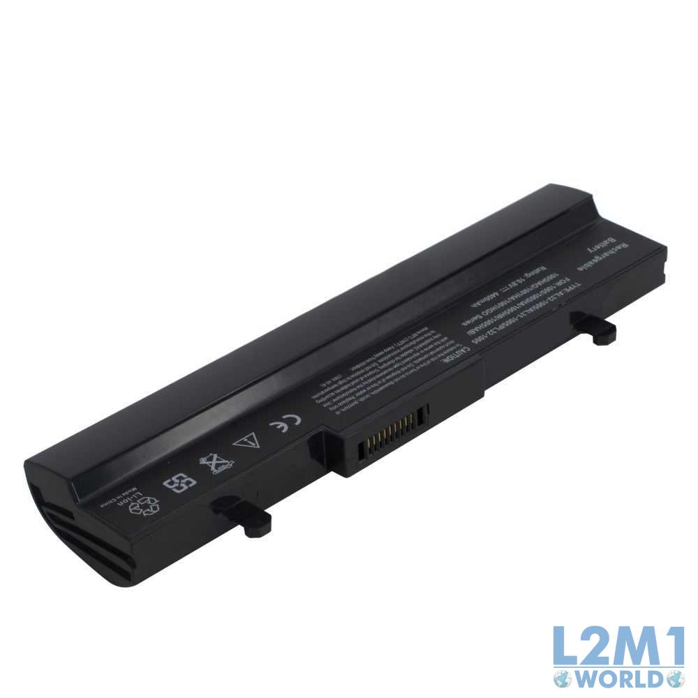 Image is loading Battery-5200mAh-BLACK-for-ASUS-Eee-PC-R101D-