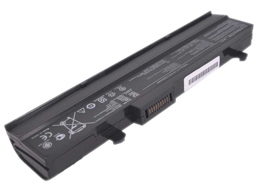 Batteria 5200mAh NERA per ASUS Eee PC 1015BX-BLK215S 1015BX-BLK220S