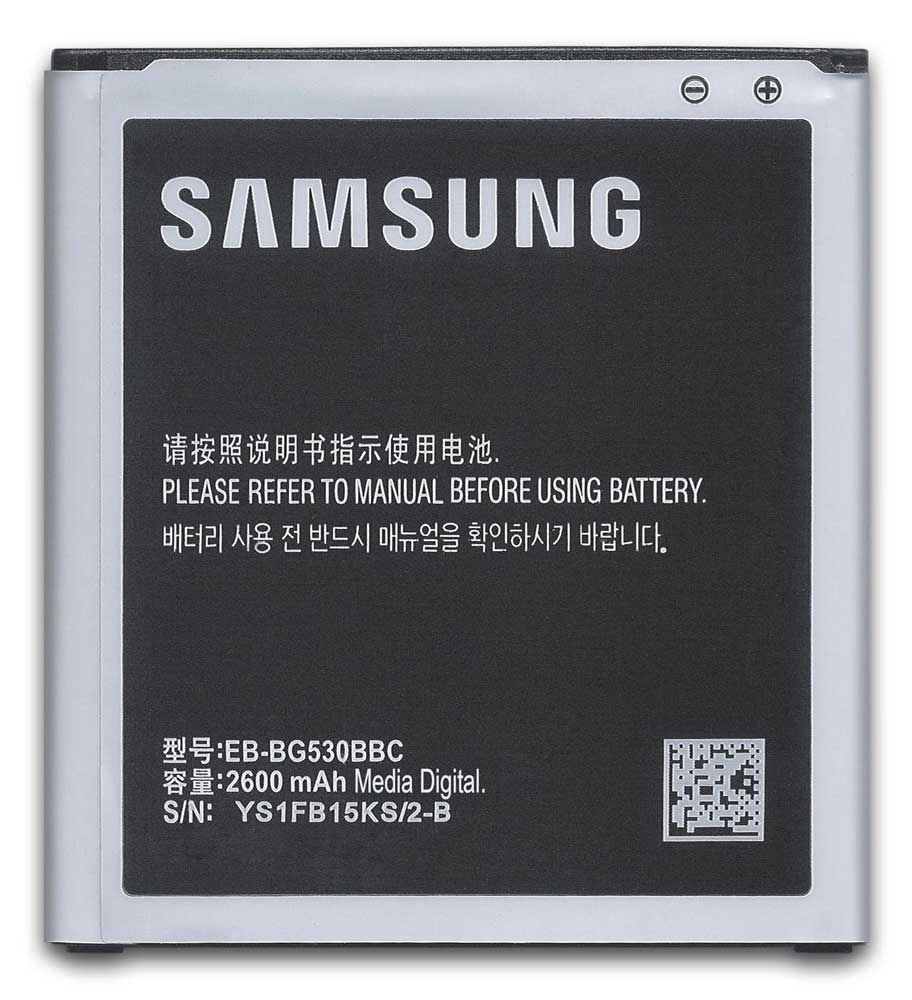 ORIGINALE Batteria Per SAMSUNG EB-BG530BBE 2600mAh Galaxy Grand Prime SM G531F J5 J500F