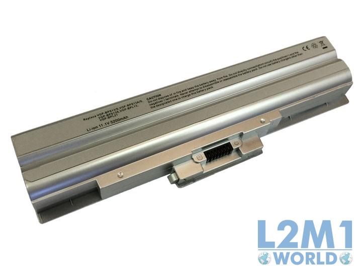BATERIA para Sony Vaio PCG-81212M Silver